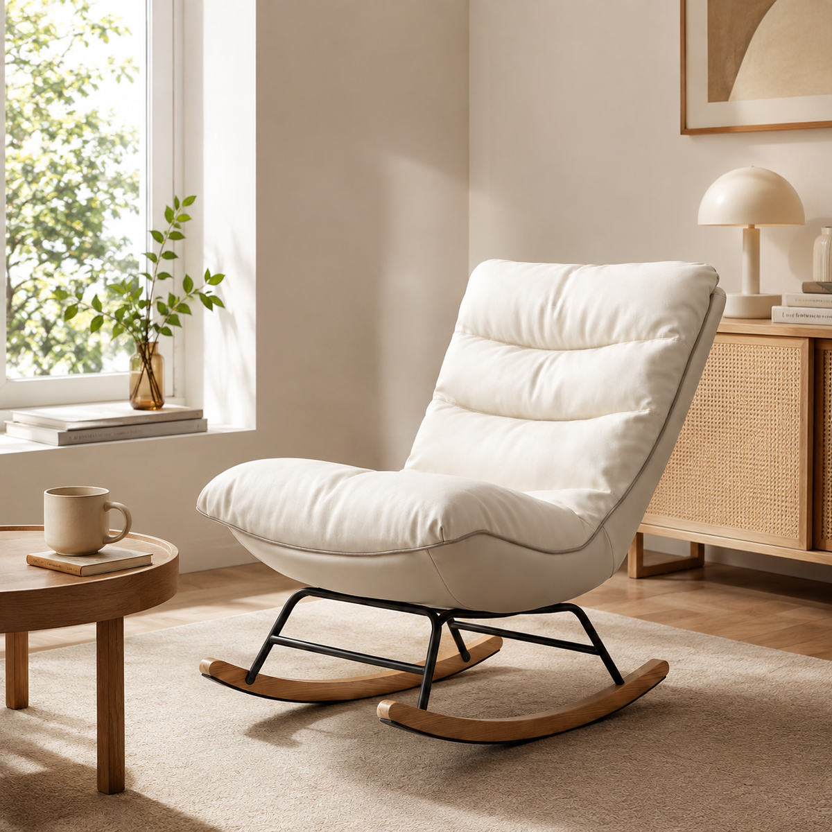 Rocking Chairs en métal : modernité et légèreté