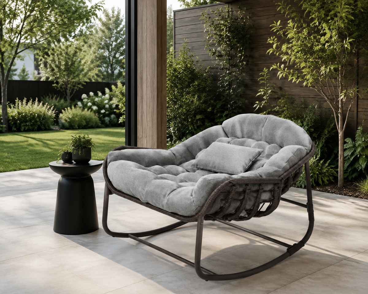 Rocking Chairs en rotin : le confort au naturel